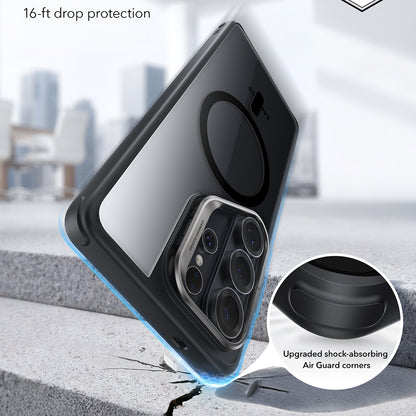 Θήκη MagSafe για Samsung Galaxy S26 Ultra, ESR, Classic Hybrid Kickstand, Διάφανη Μαύρη