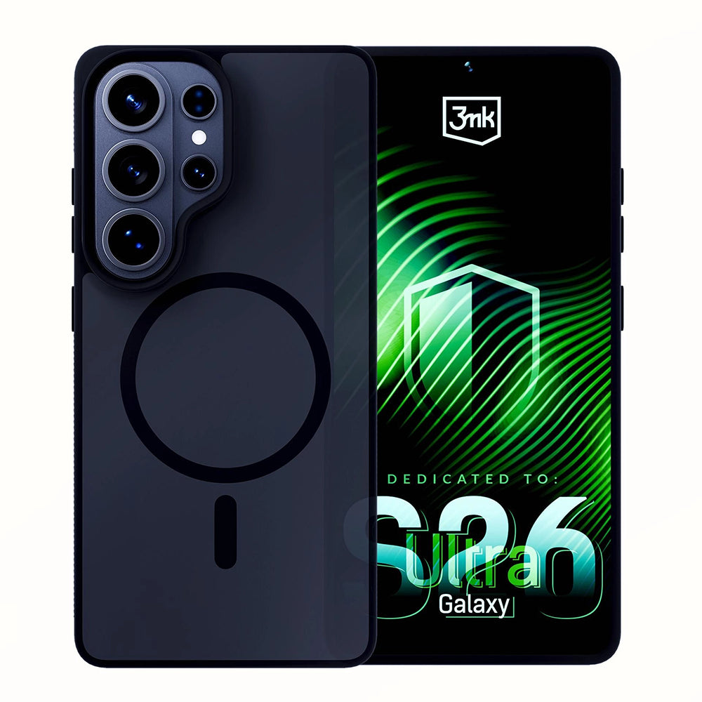 Θήκη MagSafe για Samsung Galaxy S26 Ultra S948, 3MK, Smoke MagCase, Γκρι