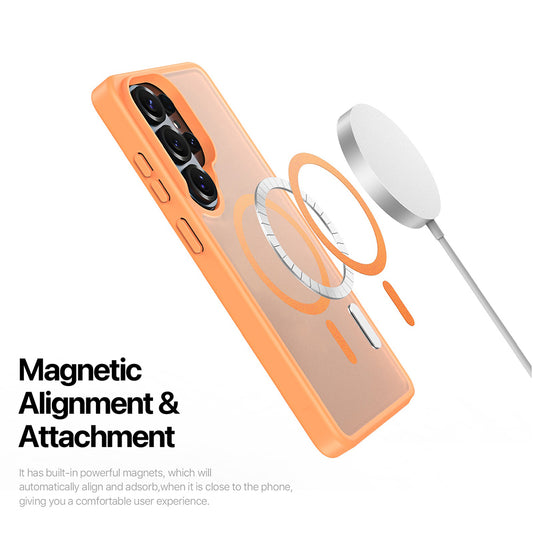 Θήκη MagSafe για Samsung Galaxy S26 Ultra S948, DUX DUCIS, Yind, Ανοιχτό Ροζ