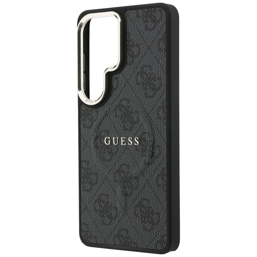 Θήκη MagSafe για Samsung Galaxy S26 Ultra S948, Guess, 4G Embossed Ring, Μαύρη