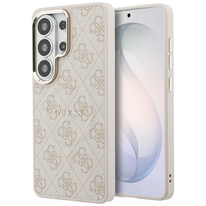 Θήκη MagSafe για Samsung Galaxy S26 Ultra S948, Guess, 4G Embossed Ring, Ροζ