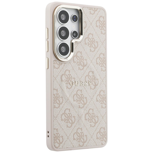 Θήκη MagSafe για Samsung Galaxy S26 Ultra S948, Guess, 4G Embossed Ring, Ροζ