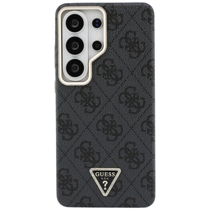 Θήκη MagSafe για Samsung Galaxy S26 Ultra S948, Guess, 4G Triangle Logo, Μαύρη