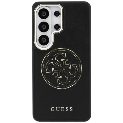 Θήκη MagSafe για Samsung Galaxy S26 Ultra S948, Guess, Perforated Logo, Μαύρη