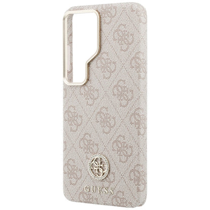 Θήκη MagSafe για Samsung Galaxy S26 Ultra S948, Guess, Rhinestone Round Logo, Ροζ