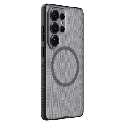 MagSafe Case for Samsung Galaxy S26 Ultra S948, Nillkin, Super Shield Pro, Black Satin Transparent