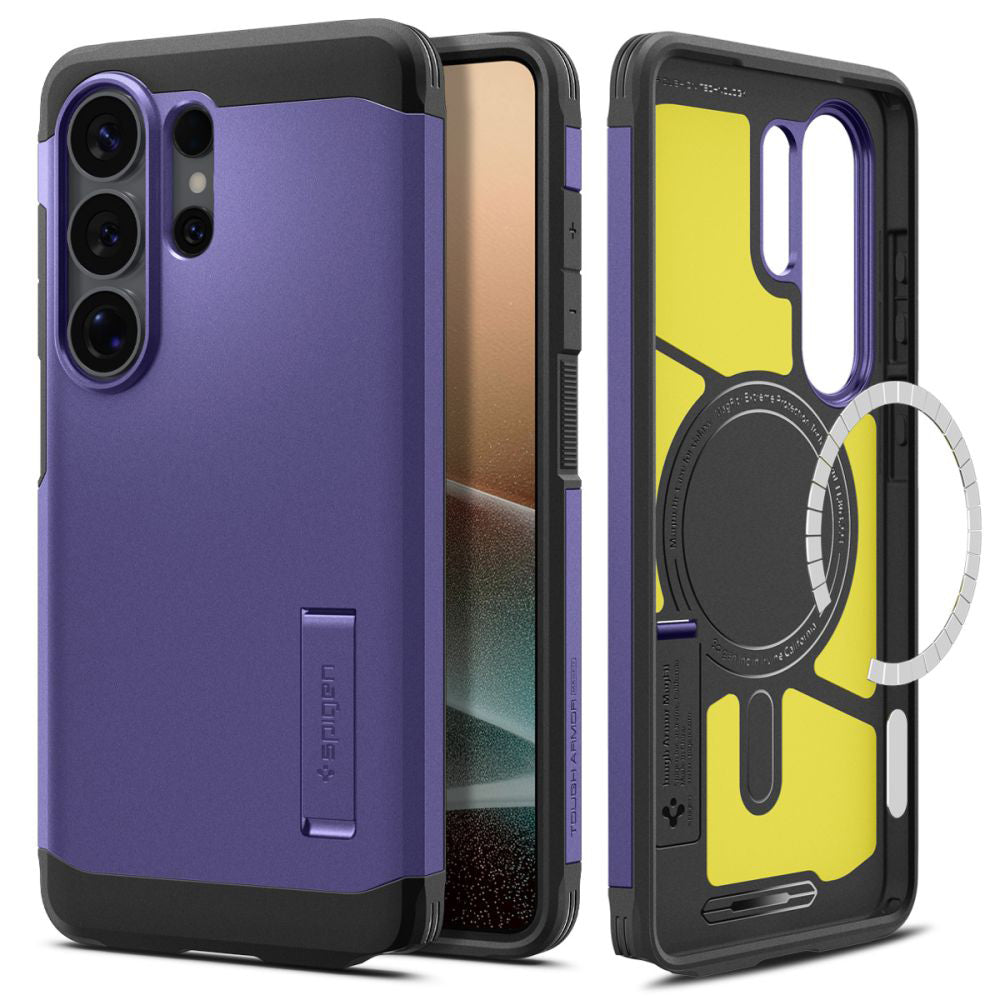 Θήκη MagSafe για Samsung Galaxy S26 Ultra S948, Spigen, Tough Armor, Μωβ ACS11209
