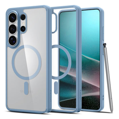 MagSafe Case for Samsung Galaxy S26 Ultra S948, Spigen, Ultra Hybrid, Blue ACS11207
