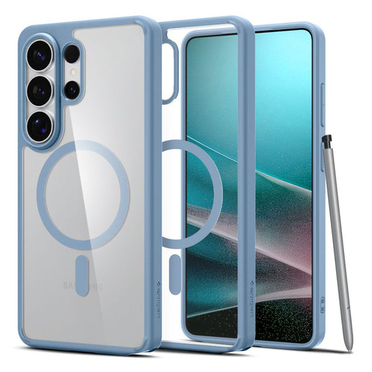 Θήκη MagSafe για Samsung Galaxy S26 Ultra S948, Spigen, Ultra Hybrid, Μπλε ACS11207