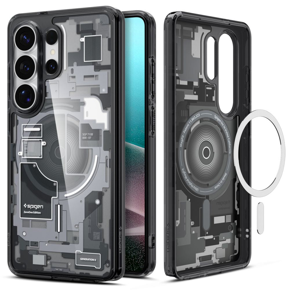 Θήκη MagSafe για Samsung Galaxy S26 Ultra S948, Spigen, Ultra Hybrid Zero One, Μαύρη ACS10682
