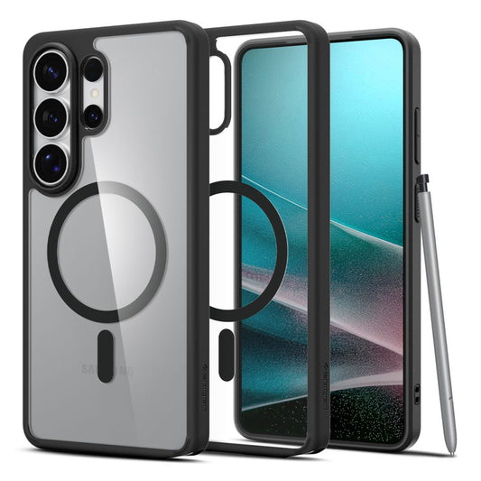 Θήκη MagSafe για Samsung Galaxy S26 Ultra S948, Spigen, Ultra Hybrid, Ματ Μαύρη ACS10680