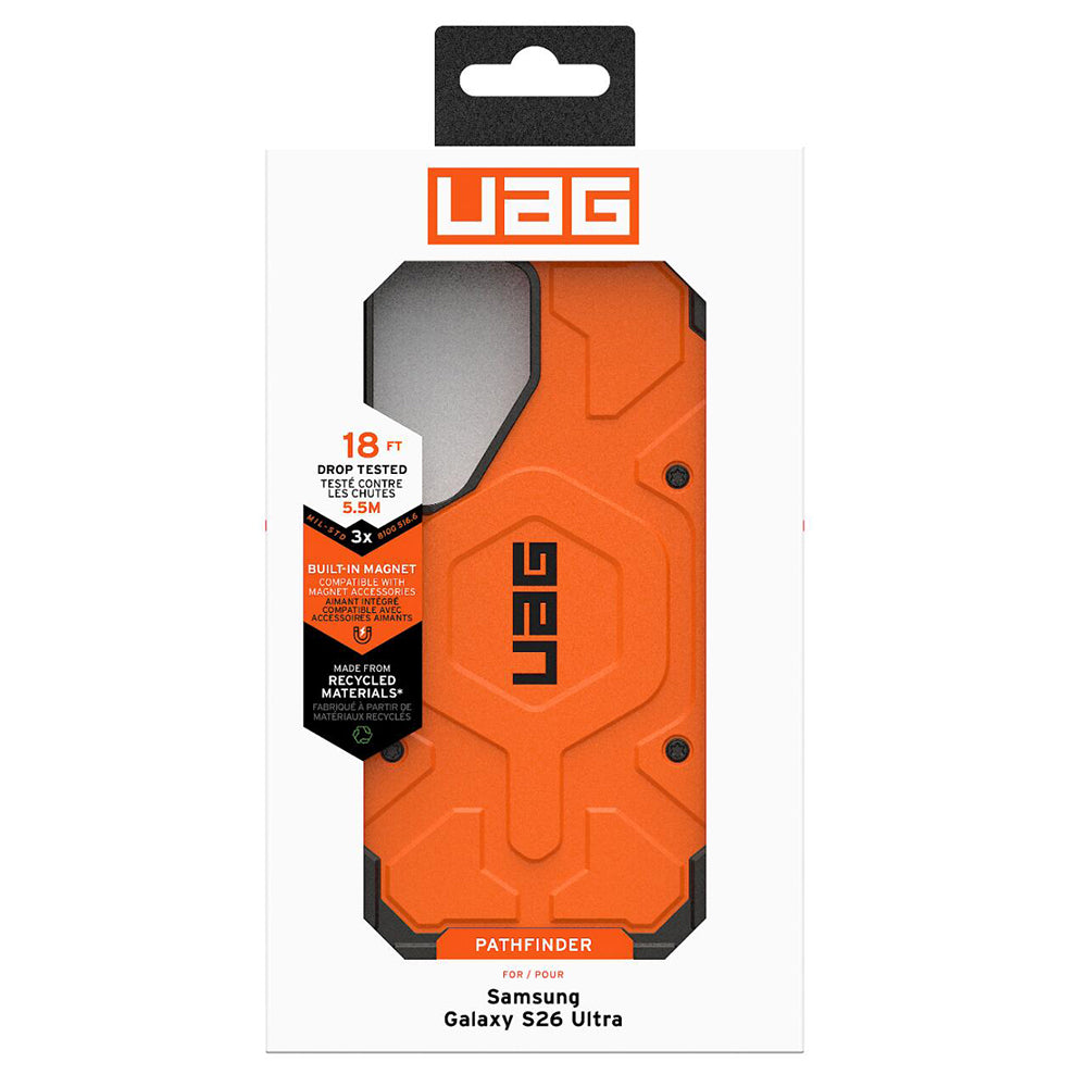 Θήκη MagSafe για Samsung Galaxy S26 Ultra S948, Urban Armor Gear, Pathfinder, Πορτοκαλί