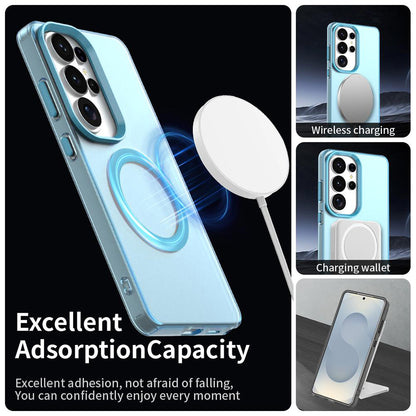 MagSafe Case for Samsung Galaxy S26 Ultra S948, Techsuit, CandyCase, Blue