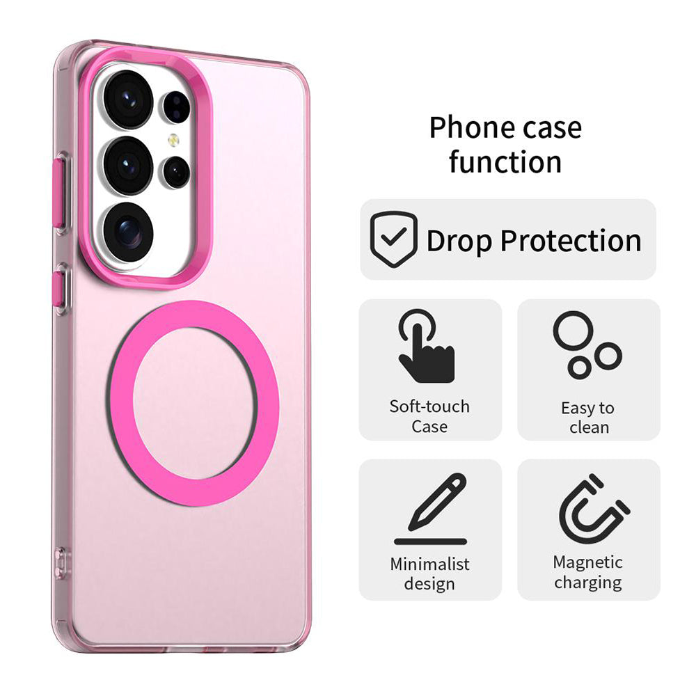 Θήκη MagSafe για Samsung Galaxy S26 Ultra S948, Techsuit, CandyCase, Ροζ
