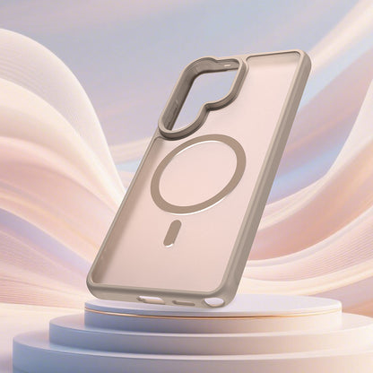 Θήκη MagSafe για Samsung Galaxy S26 Ultra S948, Techsuit, HaloFrost II, Χρυσή