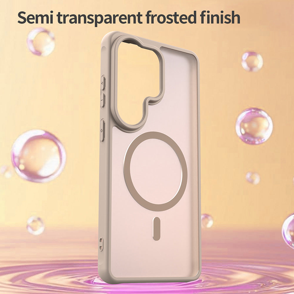 Θήκη MagSafe για Samsung Galaxy S26 Ultra S948, Techsuit, HaloFrost II, Χρυσή