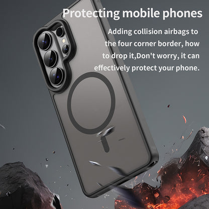 Θήκη MagSafe για Samsung Galaxy S26 Ultra, Techsuit, HaloFrost II, Μαύρη