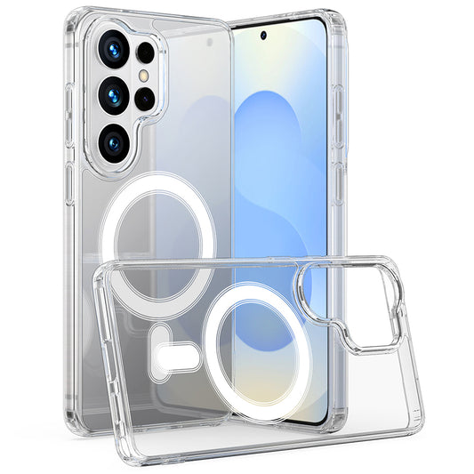 MagSafe Case for Samsung Galaxy S26 Ultra, Techsuit, Pro, Transparent