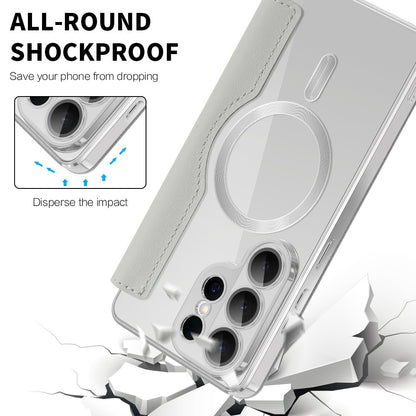 Θήκη MagSafe για Samsung Galaxy S26 Ultra, Techsuit, SmartMag Book, Γκρι