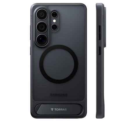Θήκη MagSafe για Samsung Galaxy S26 Ultra, Torras, Pstand, Μαύρη