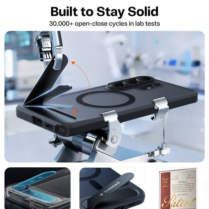 Θήκη MagSafe για Samsung Galaxy S26 Ultra, Torras, Pstand, Μαύρη