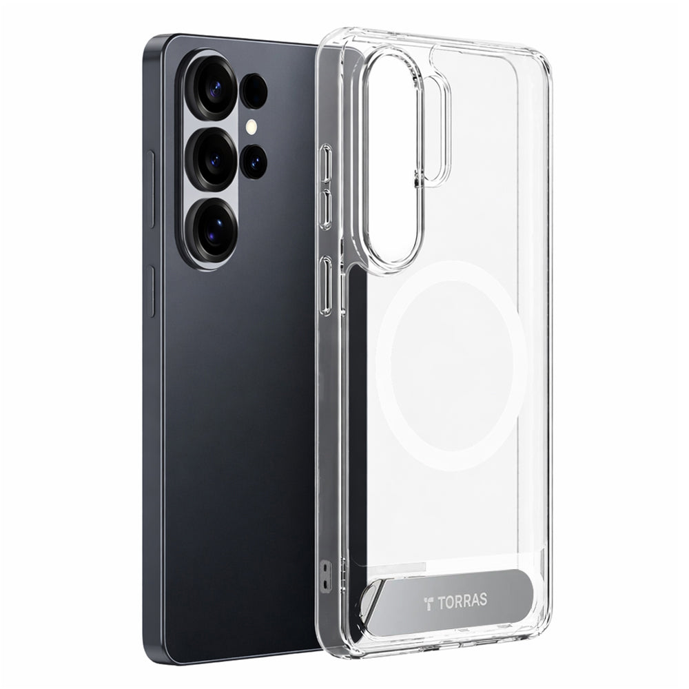Θήκη MagSafe για Samsung Galaxy S26 Ultra, Torras, Pstand, Διαφανής
