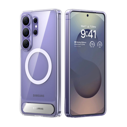 Θήκη MagSafe για Samsung Galaxy S26 Ultra, Torras, Pstand, Διαφανής