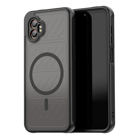 Θήκη MagSafe για Samsung Galaxy XCover7 Pro, Techsuit, HaloFrost II, Μαύρο