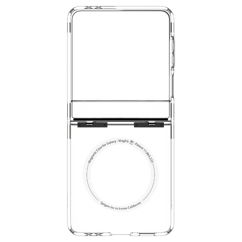 Θήκη MagSafe για Samsung Galaxy Z Flip7 F766, Spigen, Ultra Hybrid Pro, Διάφανη ACS09559