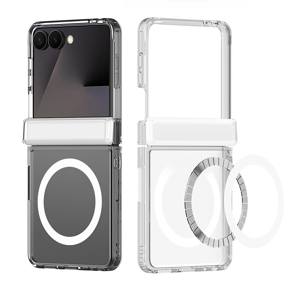 Θήκη MagSafe για Samsung Galaxy Z Flip8 F776, DUX DUCIS, Λεπτή, Διαφανής