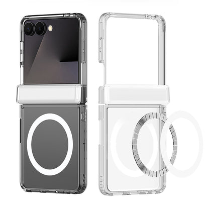 Θήκη MagSafe για Samsung Galaxy Z Flip8 F776, DUX DUCIS, Λεπτή, Διαφανής