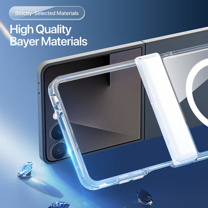 Θήκη MagSafe για Samsung Galaxy Z Flip8 F776, DUX DUCIS, Λεπτή, Διαφανής