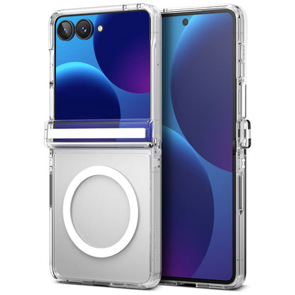 Θήκη MagSafe για Samsung Galaxy Z Flip8 F776, Ringke, Fusion Flap, Διαφανής