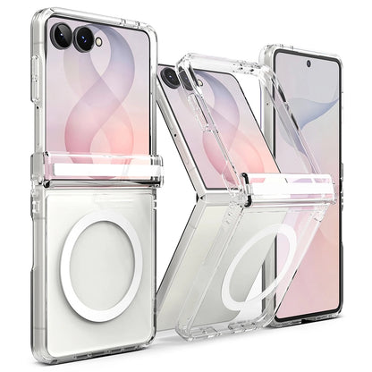 Θήκη MagSafe για Samsung Galaxy Z Flip8 F776, Ringke, Fusion Flap, Διαφανής
