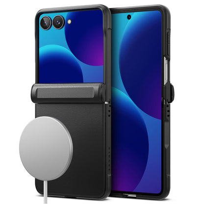 Θήκη MagSafe για Samsung Galaxy Z Flip8 F776, Ringke, Onyx Flap, Μαύρο