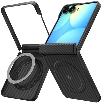 Θήκη MagSafe για Samsung Galaxy Z Flip8 F776, Spigen, Air Skin, Μαύρη ACS11513