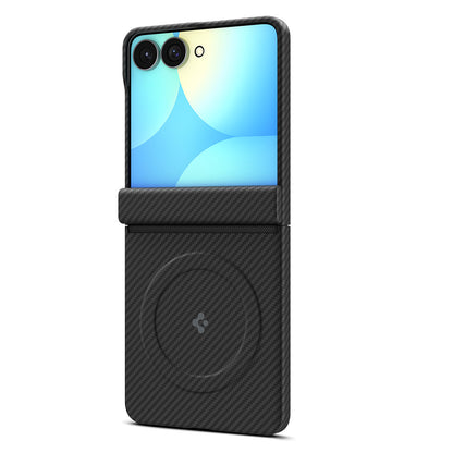 Θήκη MagSafe για Samsung Galaxy Z Flip8 F776, Spigen, Air Skin, Μαύρη ACS11513