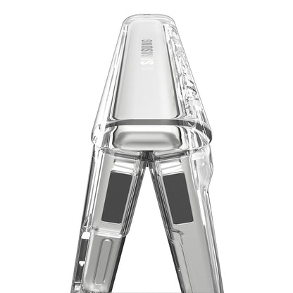 Θήκη MagSafe για Samsung Galaxy Z Flip8 F776, Spigen, Ultra Hybrid Pro, Διαφανές Λευκό ACS11524