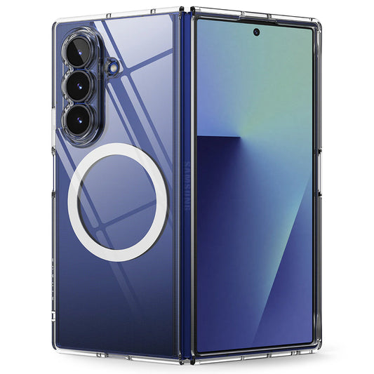 Θήκη MagSafe για Samsung Galaxy Z Fold7 F966, Ringke, Fusion, Διαφανής
