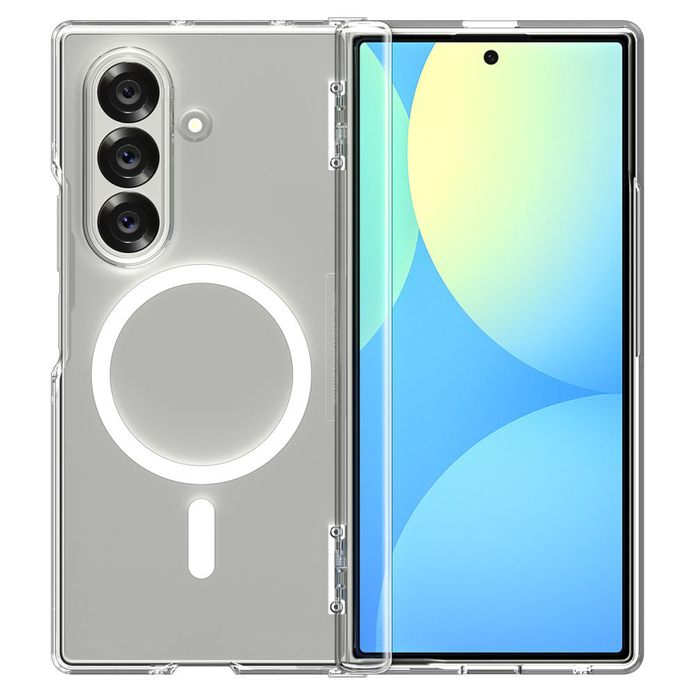 Θήκη MagSafe για Samsung Galaxy Z Fold7 F966, Spigen, Ultra Hybrid Pro, Διάφανη