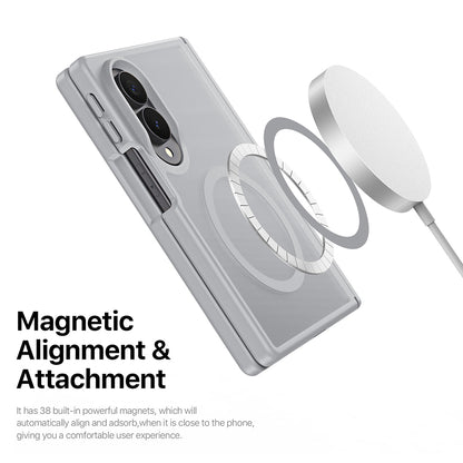 Θήκη MagSafe για Samsung Galaxy Z Fold8 F971, DUX DUCIS, Yind, Μαύρο