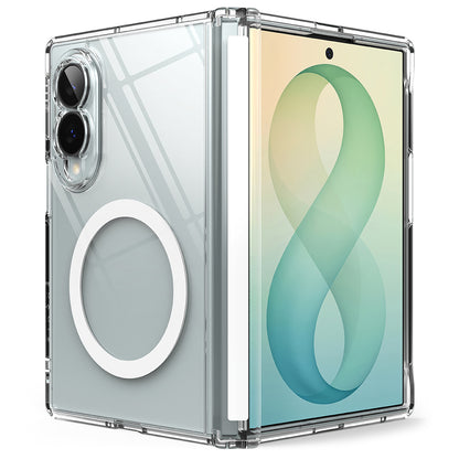 Θήκη MagSafe για Samsung Galaxy Z Fold8 F971, Ringke, Fusion Flap, Διαφανής