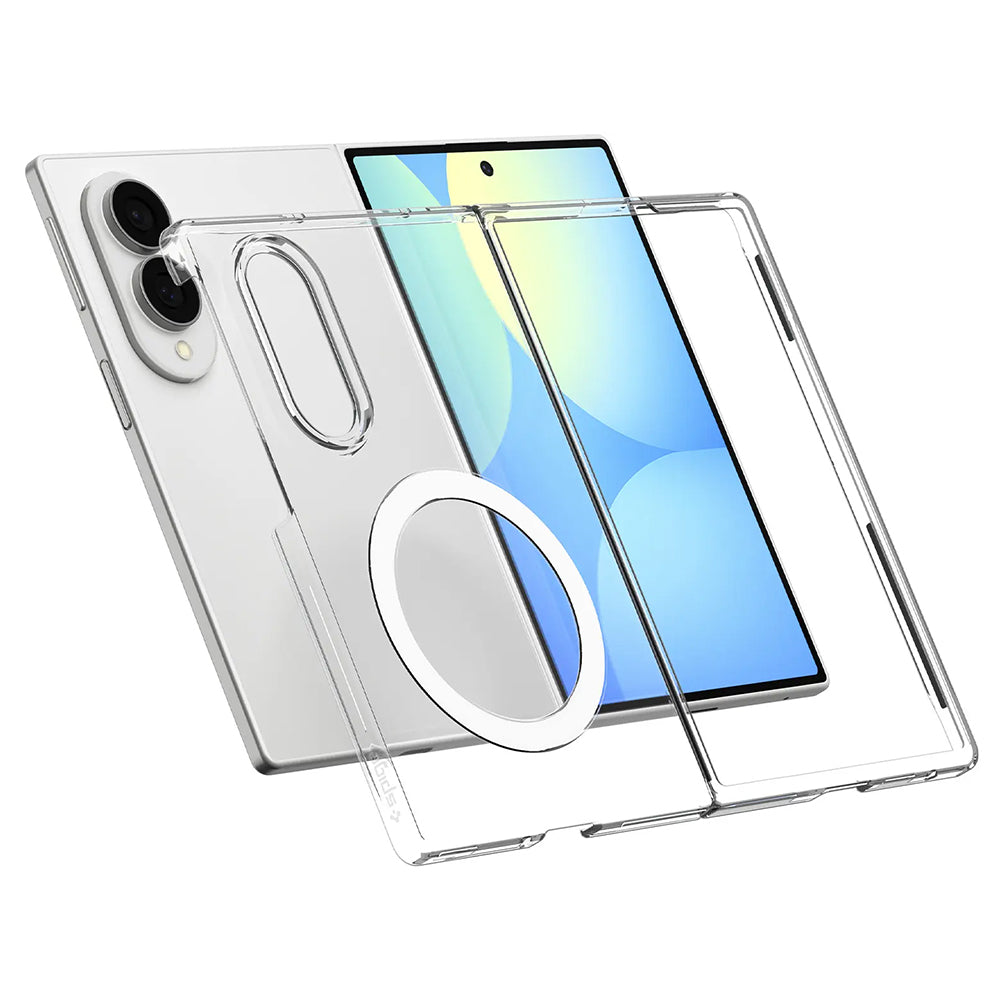 Θήκη MagSafe για Samsung Galaxy Z Fold8 F971, Spigen, Air Skin, Διαφανές Λευκό ACS11952