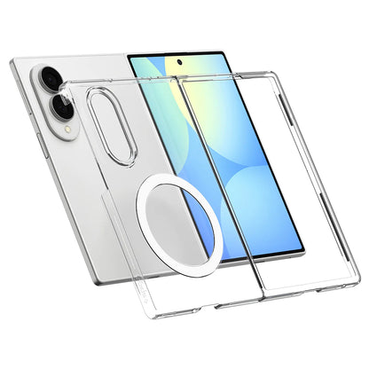 Θήκη MagSafe για Samsung Galaxy Z Fold8 F971, Spigen, Air Skin, Διαφανές Λευκό ACS11952