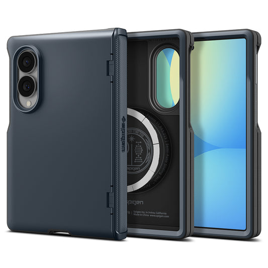 Θήκη MagSafe για Samsung Galaxy Z Fold8 F971, Spigen, Slim Armor Pro, Μπλε ACS11951