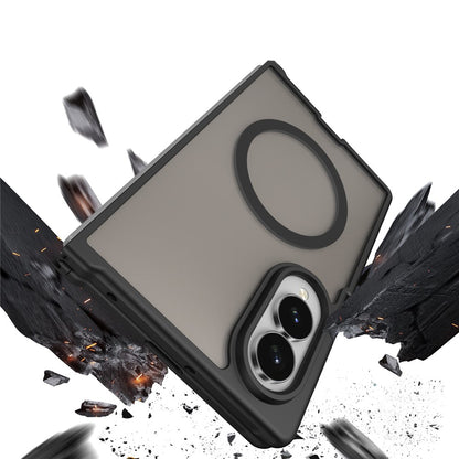 Θήκη MagSafe για Samsung Galaxy Z Fold8 F971, Techsuit, HaloFrost II, Μαύρο
