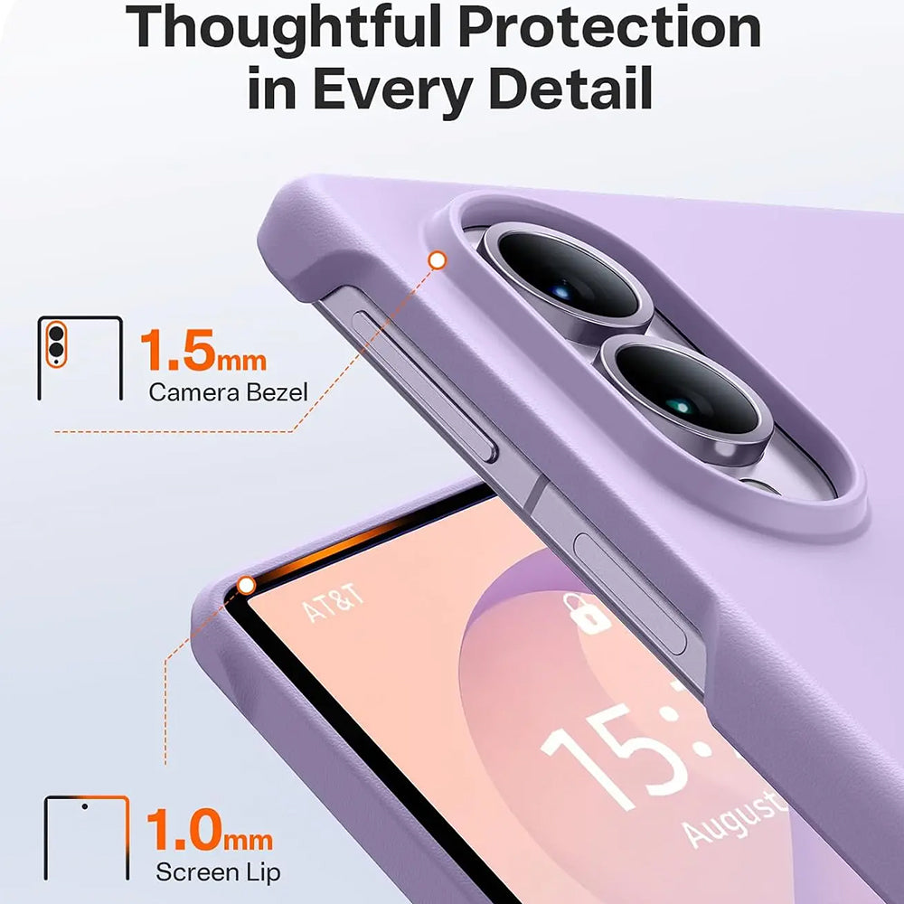 Θήκη MagSafe για Samsung Galaxy Z Fold8 F971, Torras, Ostand L1 Guardian, Ανοιχτό Μωβ