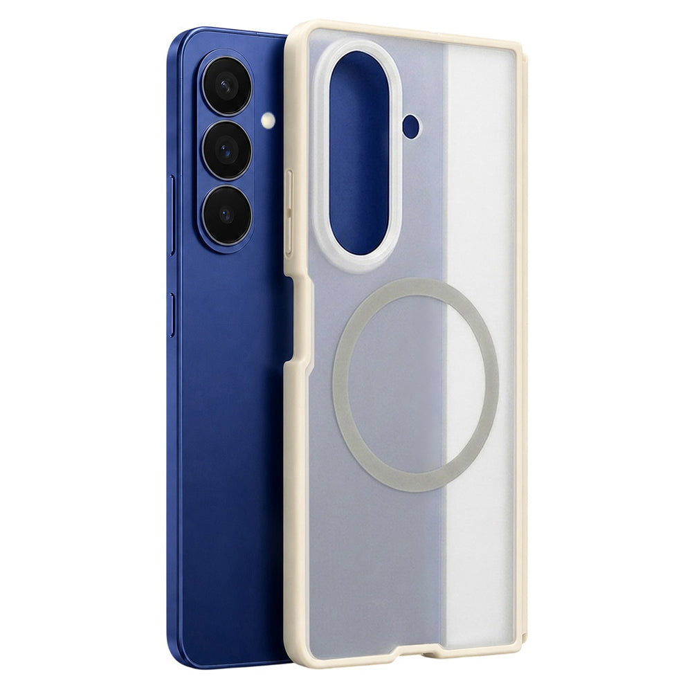 Θήκη MagSafe για Samsung Galaxy Z Fold8 Ultra F971, Blueo, Φιλική προς το δέρμα Anti-Drop, Γκρι Σατινέ