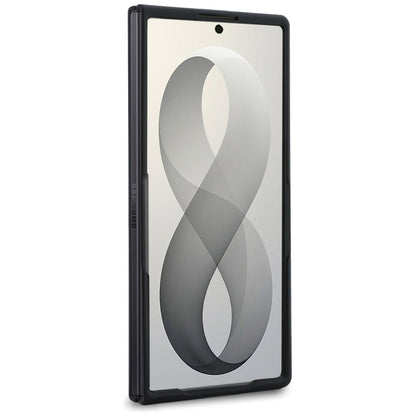 Θήκη MagSafe για Samsung Galaxy Z Fold8 Ultra F976, Guess, 4G Leather Classic, Μαύρη