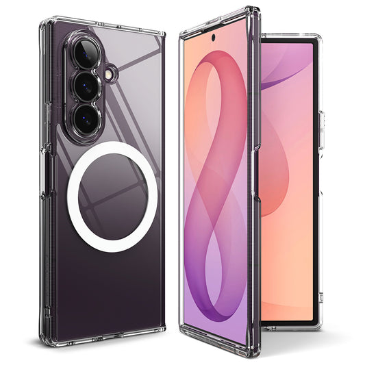 Θήκη MagSafe για Samsung Galaxy Z Fold8 Ultra F976, Ringke, Fusion, Διαφανής
